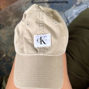 Calvin Klein Tan Cap
